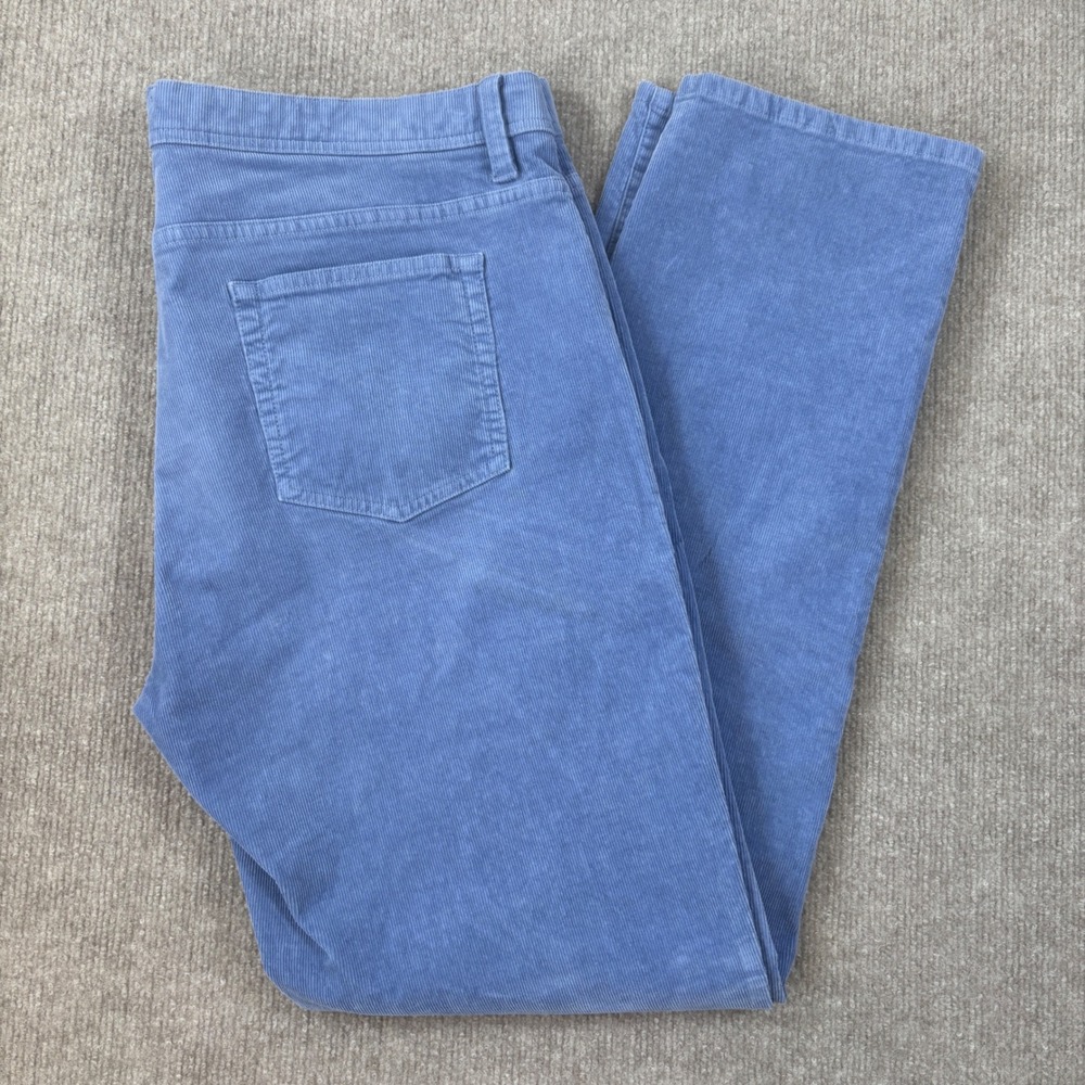 Stitch Golf Stitch's Britches Mens 36x32 Blue Corduroy Pants Stretch 5-Pocket